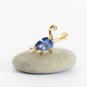 Blue Dino Ear Cuff - Only 2 left
